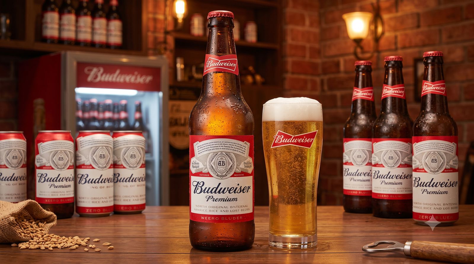 Budweiser Premium King of Beers