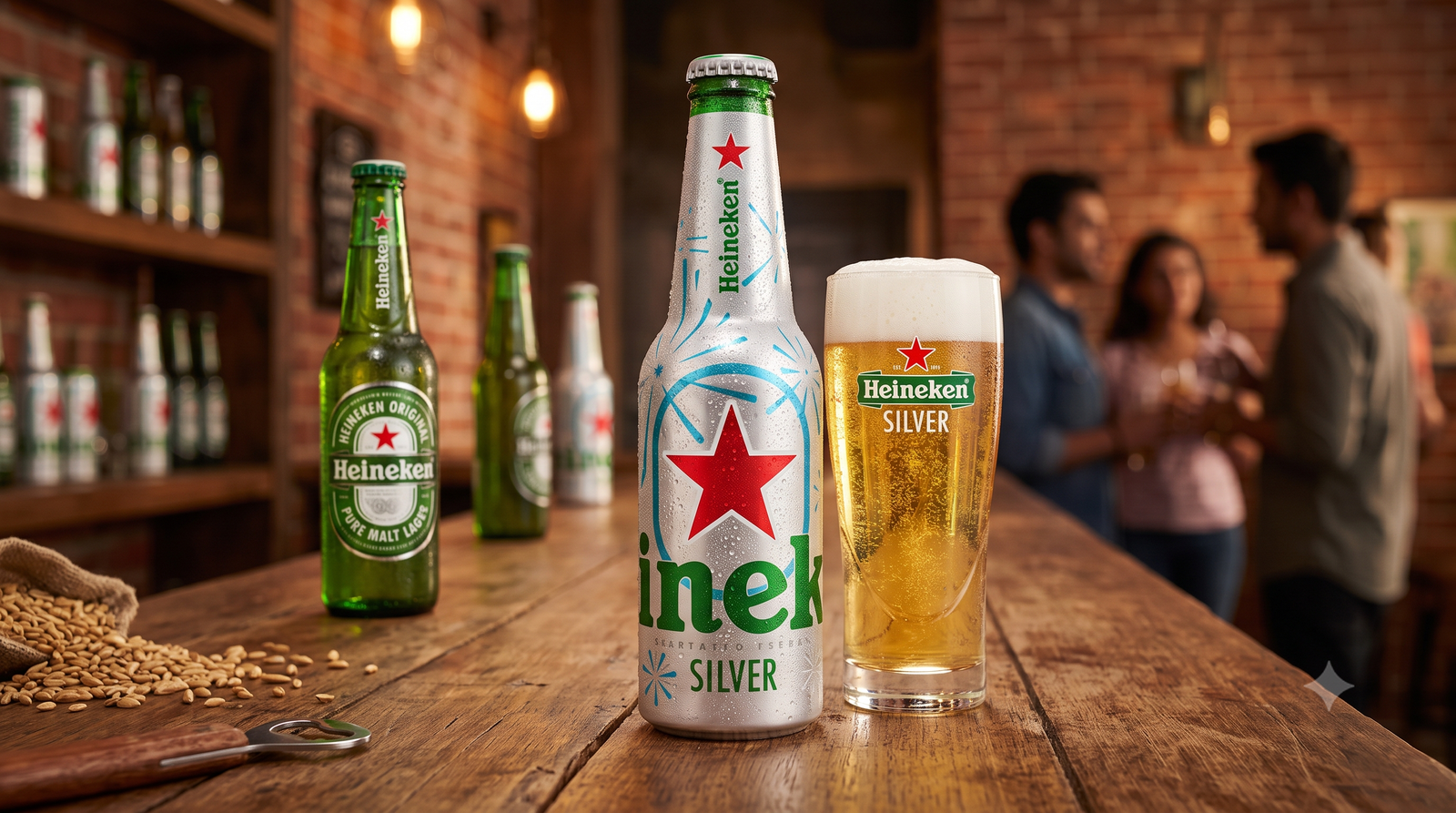 Heineken Silver Draught Beer