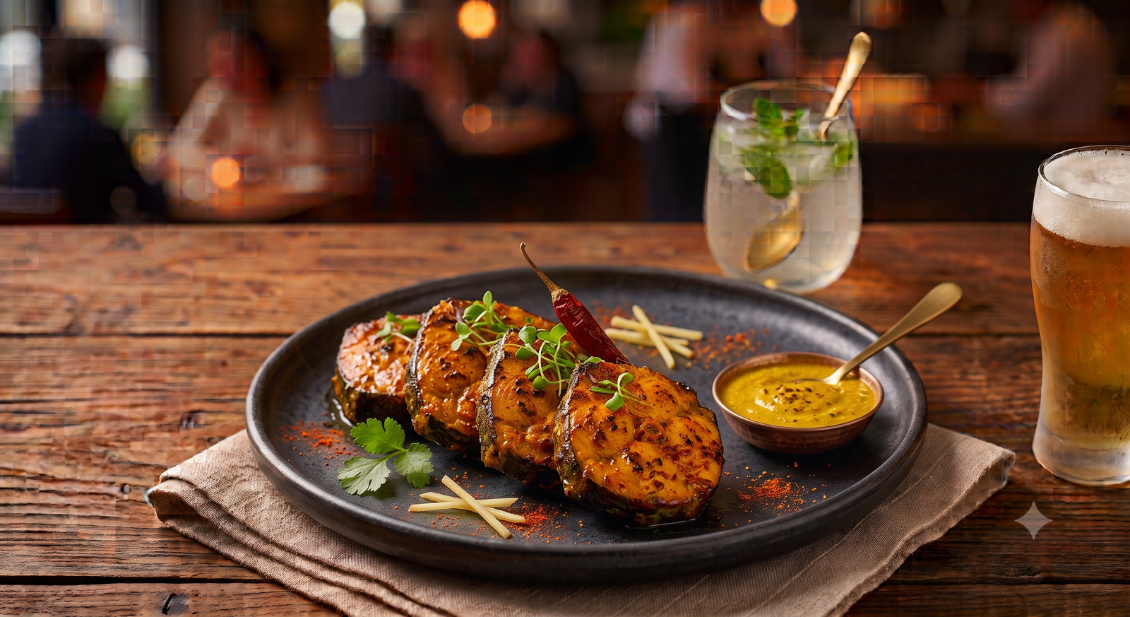 Fish Tikka (Pomfret)
