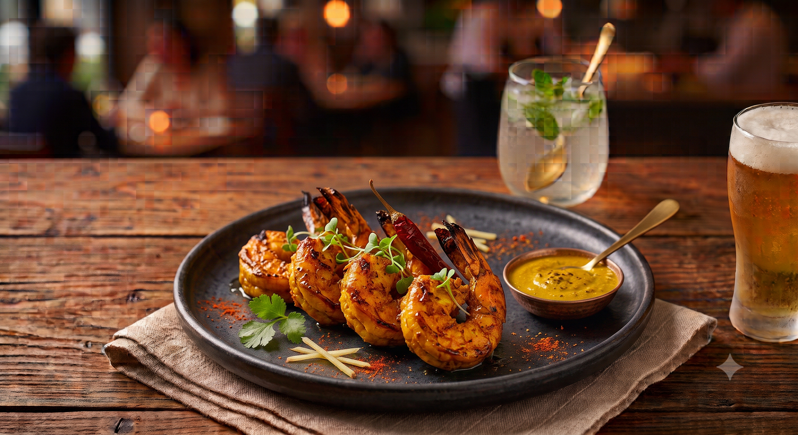 Fish Tandoori (Prawns)