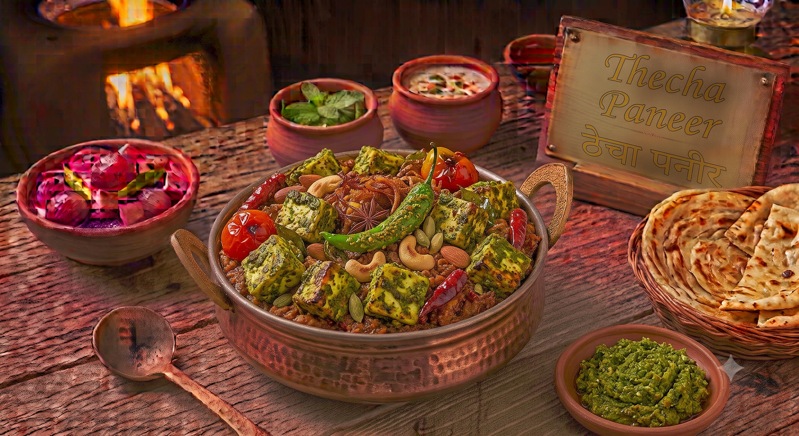Thecha Paneer